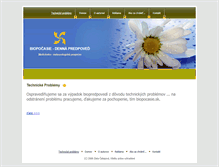 Tablet Screenshot of biopocasie.sk
